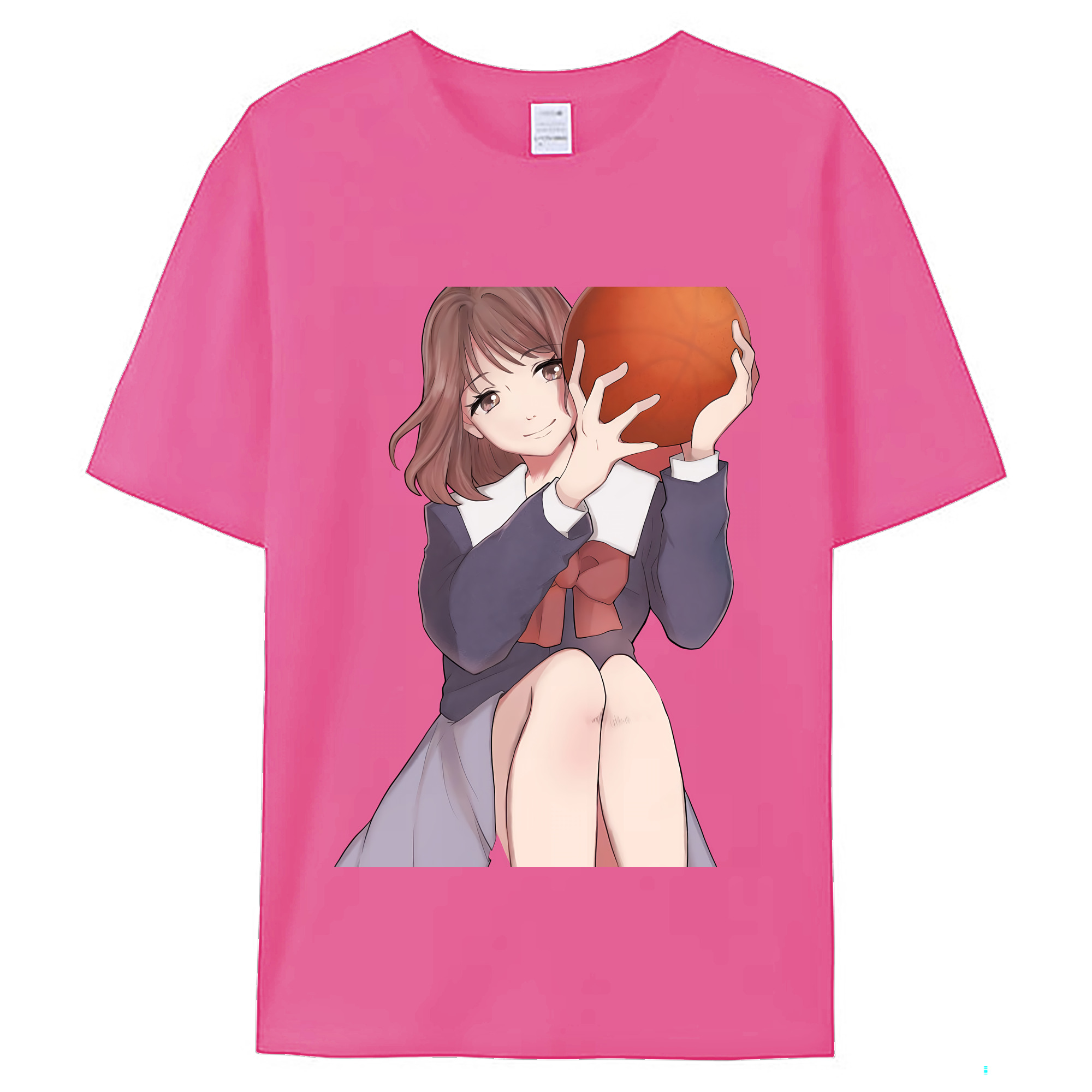 （画像用） SLAM DUNK／スラムダンク レディースカジュアルプリントTシャツ（綿100％）